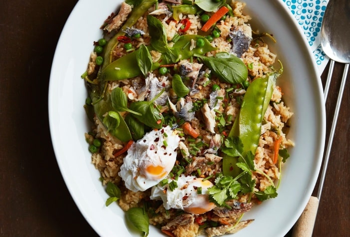 Sardine fried rice