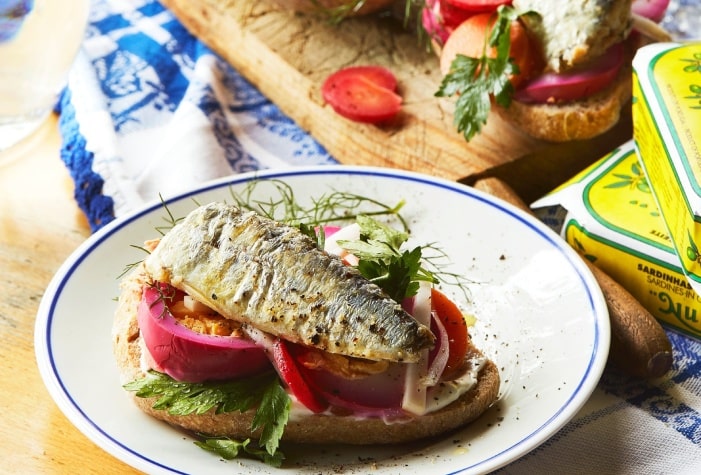 Pickled Egg Tartine