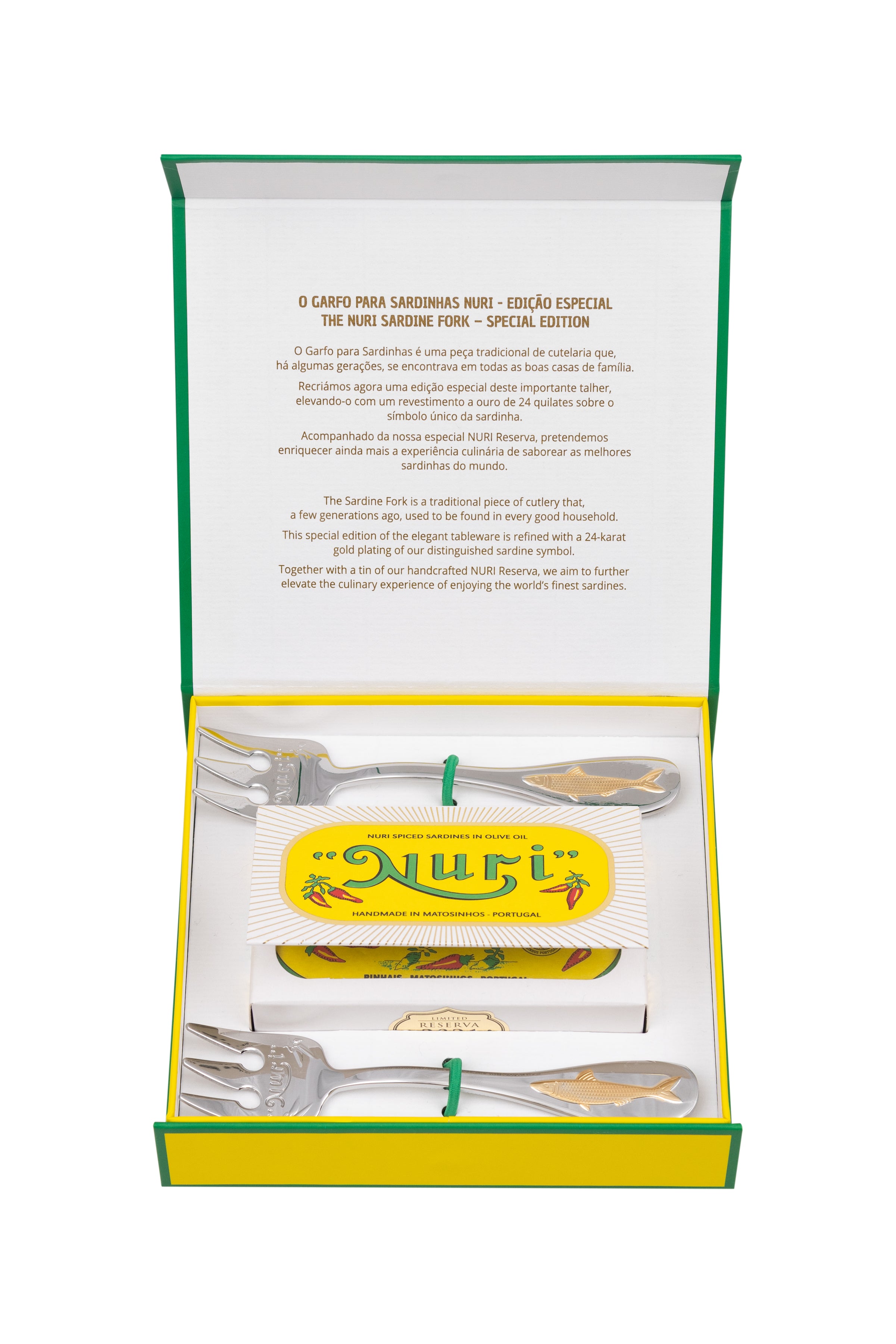 New Nuri Sardine Fork – Special Edition (English & Portuguese)